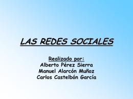 LAS REDES SOCIALES - powerpoint-redessociales