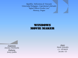 Movie_Maker - Salón Virtual de la Universidad Pedagógica