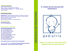 programa_2013 - Asociación Española de Pediatría