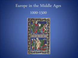 PowerPoint Chapter 10: High Middle Ages