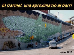El carmel - Ajuntament de Barcelona