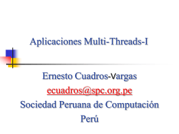 Aplicaciones-Multi-T.. - Sociedad Peruana de Computación
