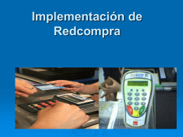 Implementación de Redcompra - Departamento de Industria y