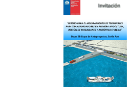 Presentación de PowerPoint - Dirección de Obras Portuarias, DOP