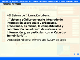FOMENTO-PPT - presentación del portal del sistema de información