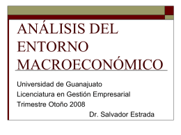 análisis del entorno macroeconómico
