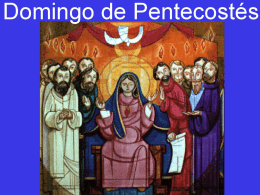 Pentecostes. San Juan 20, 19-23