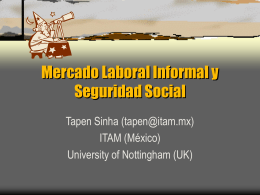 Mercado Laboral Informal Y Seguridad Social