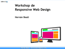 Diapos de la Unidad 1 - Responsive Web Design