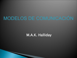 Halliday. - Linguistica General y aplicada
