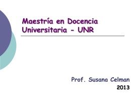 Maestría Doc Univ-UNR-Módulo III