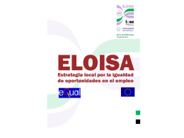 Local Strategy for EqualOpportunities in Employment (ELOISA)