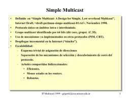 Simple Multicast