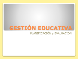 La evaluación - Igualdad y Calidad Educativa