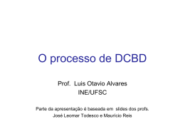 O processo de DCBD - INE
