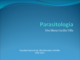 Generalidades Parasitología UNViMe