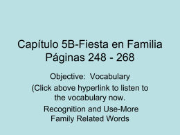 Capítulo 5B-Fiesta en Familia