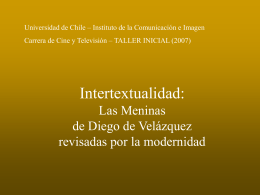 Intertextualidad - Instituto de Comunicación e Imagen