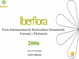 Feria Internacional de Horticultura Ornamental