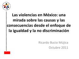 Ricardo Bucio (Presidente CONAPRED)