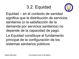 1.5. Equidad - Universidad Carlos III de Madrid