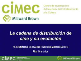 Pilar Granados. Directora General de CIMEC – MILLWARD BROWN
