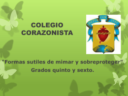 La afectividad - Colegio Corazonista