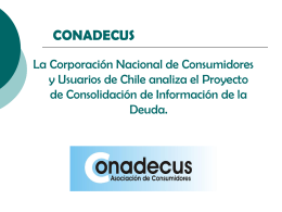CONADECUS - Comite Retail Financiero