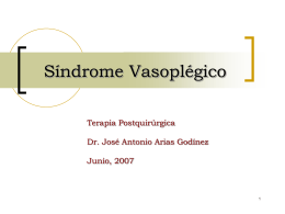 Síndrome vasoplégico