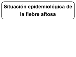 Estudios seroepidemiológicos de FA - FADEFA
