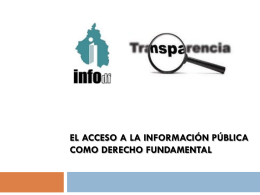 Iniciativas - Instituto de Acceso a la Información Pública y