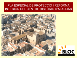 Plà de protecció del centre històric d`Alaquàs