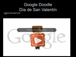 Google Doodle Día de San Valentín