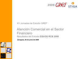 Atención Comercial en el Sector Financiero por STIGA