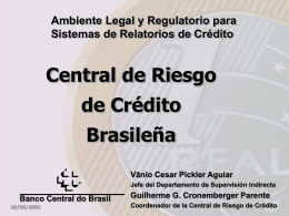 Nova Central de Risco de Crédito