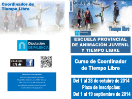 Diapositiva 1 - Diputación de Valladolid