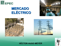 PEE - Mercado Eléctrico v1