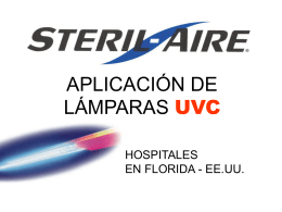 Aplicaciones UVC en Hospitales de Florida (EE.UU) - Steril
