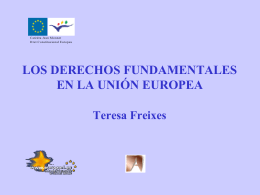 Derechos fundamentales en la Unión Europea
