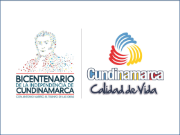 Dirección - Gobernación de Cundinamarca