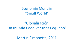 Economía Mundial Small World