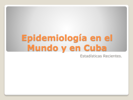 Epidemiología I
