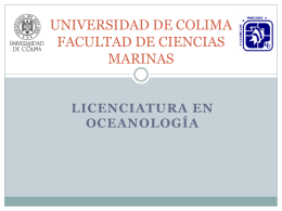 plan-oceanología-colima - Facultad de Ciencias Marinas
