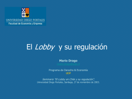 El Lobby en Chile y su Regulación