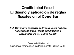 Reglas fiscales en Argentina: El caso de la Ley de