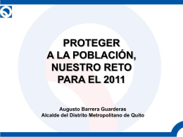 Slide 1 - Agencia Pública de Noticias de Quito