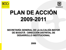 Diapositiva 1 - Alcaldía Mayor de Bogotá
