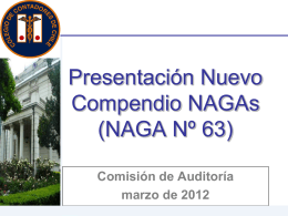 PresentaciÃ³n_nuevo_Compendio_NAGAs_marzo_2012