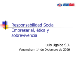 Responsabilidad Social Empresarial, ética y