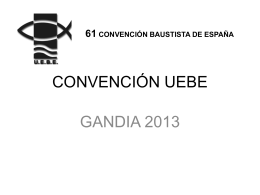 Convención UEBE 2013